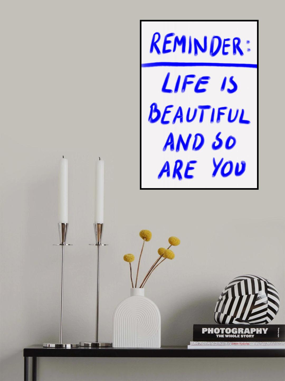 Reminder Poster och Canvastavla