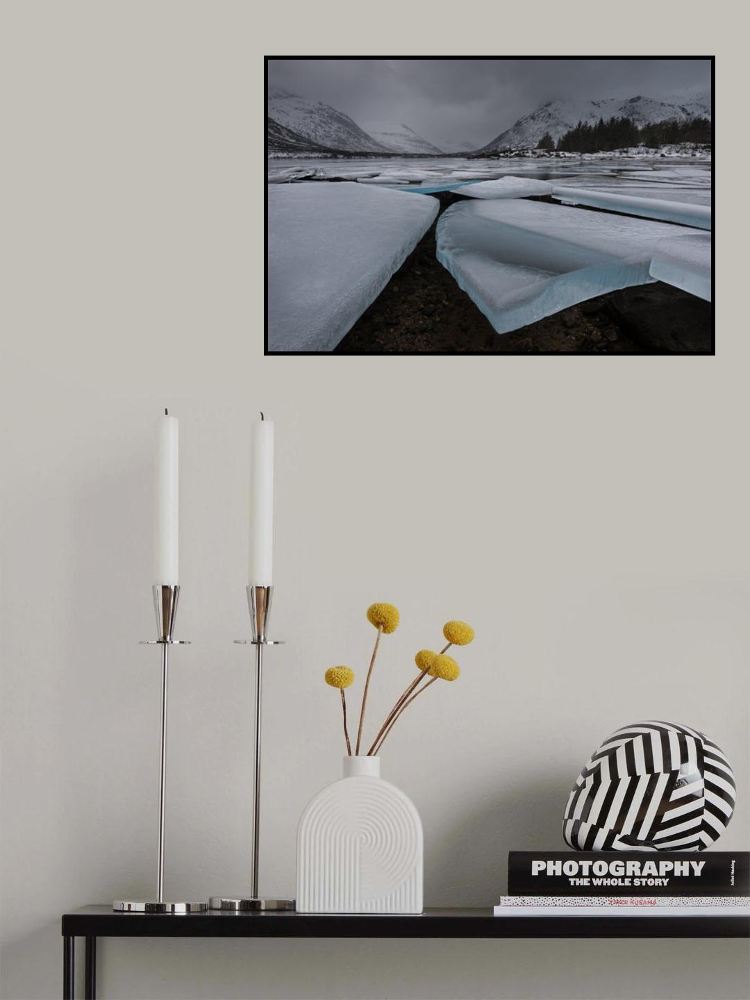 ice break Poster och Canvastavla