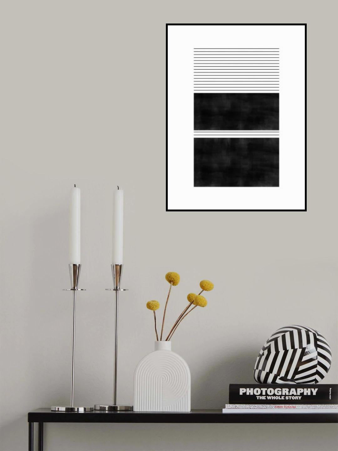 3x4 Aspectratioblackwhite20 Poster och Canvastavla