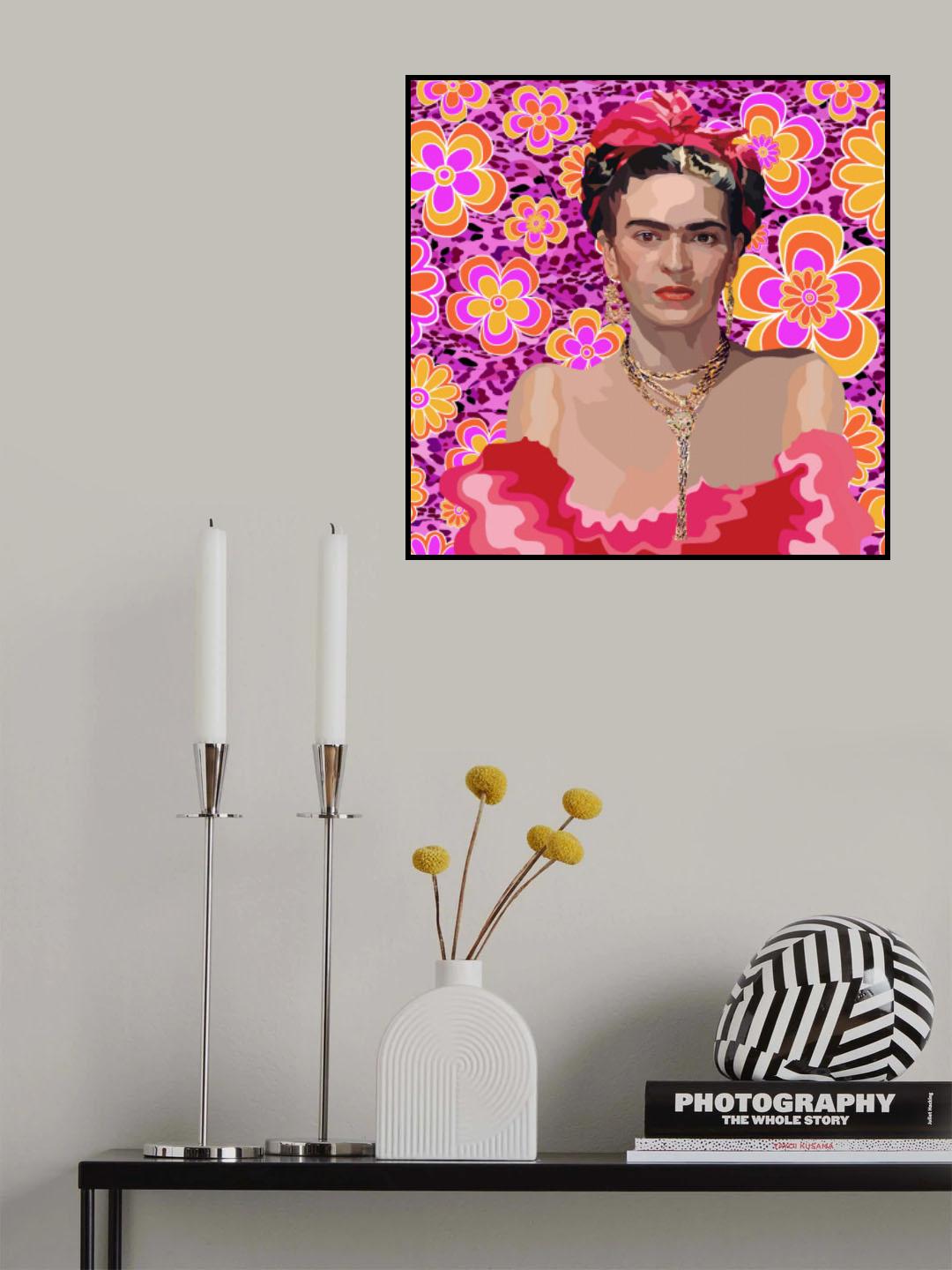 Frida the Queen Poster och Canvastavla