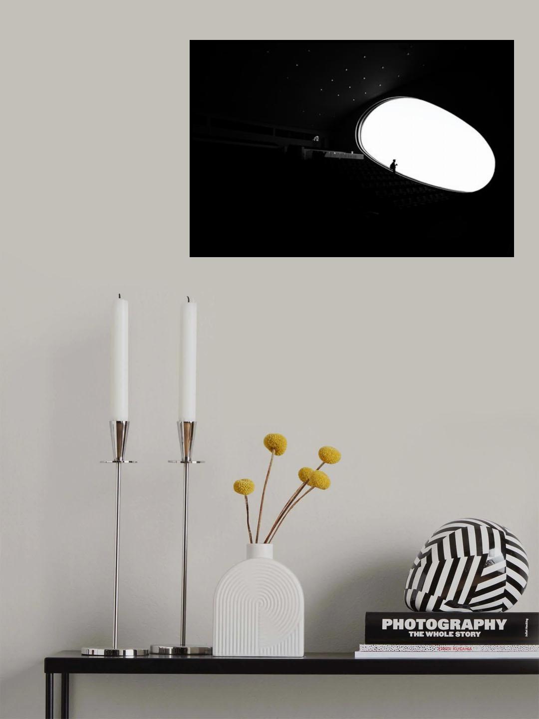 The search for light Poster och Canvastavla