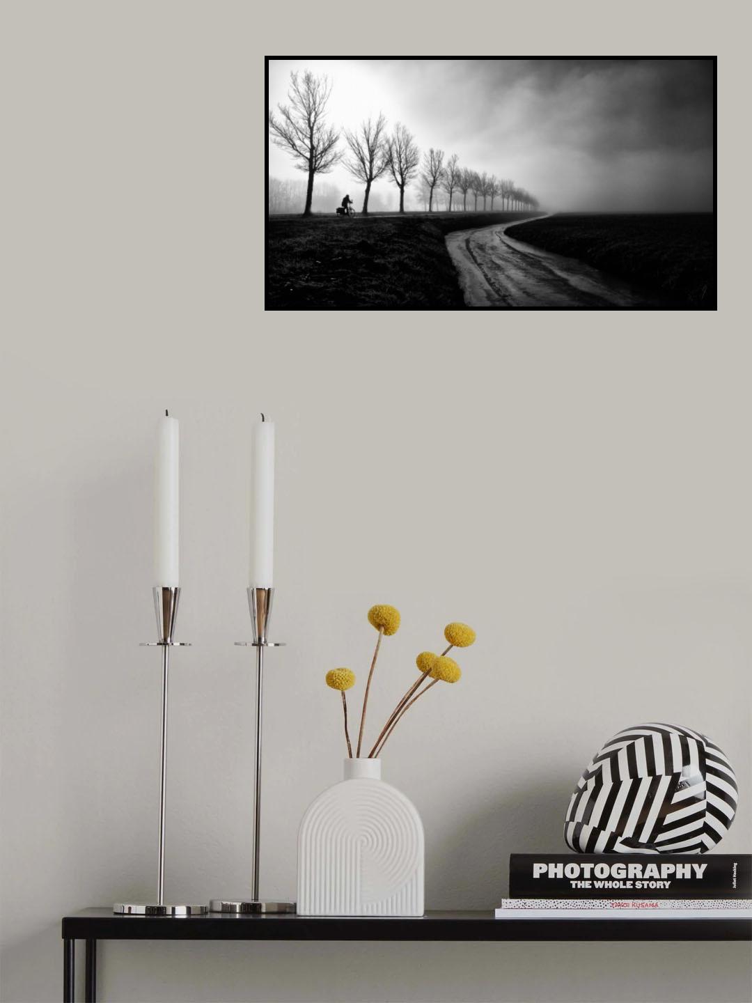 A long road to go. Poster och Canvastavla