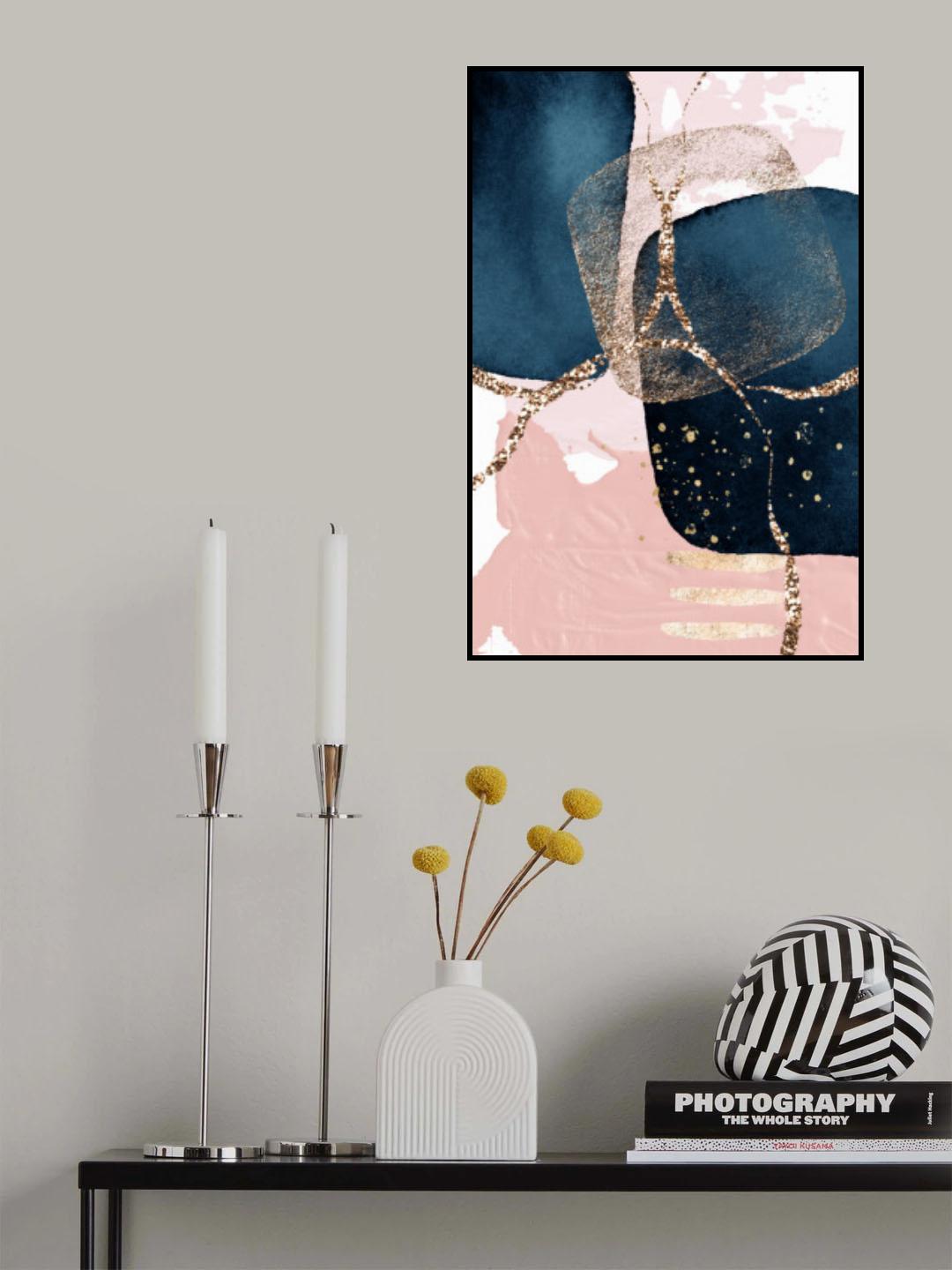 Fabulously Navy-3 Poster och Canvastavla