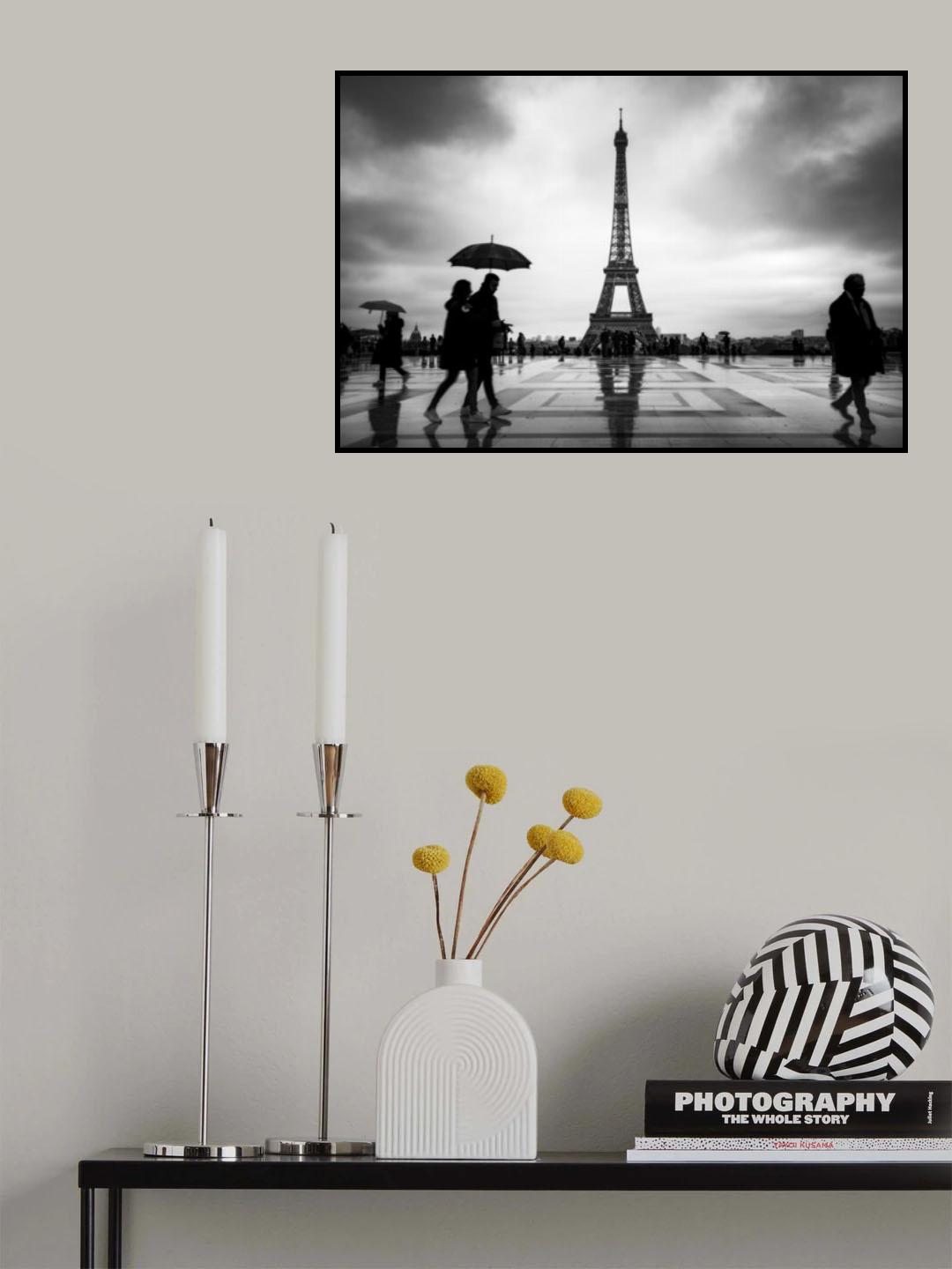 Paris Poster och Canvastavla