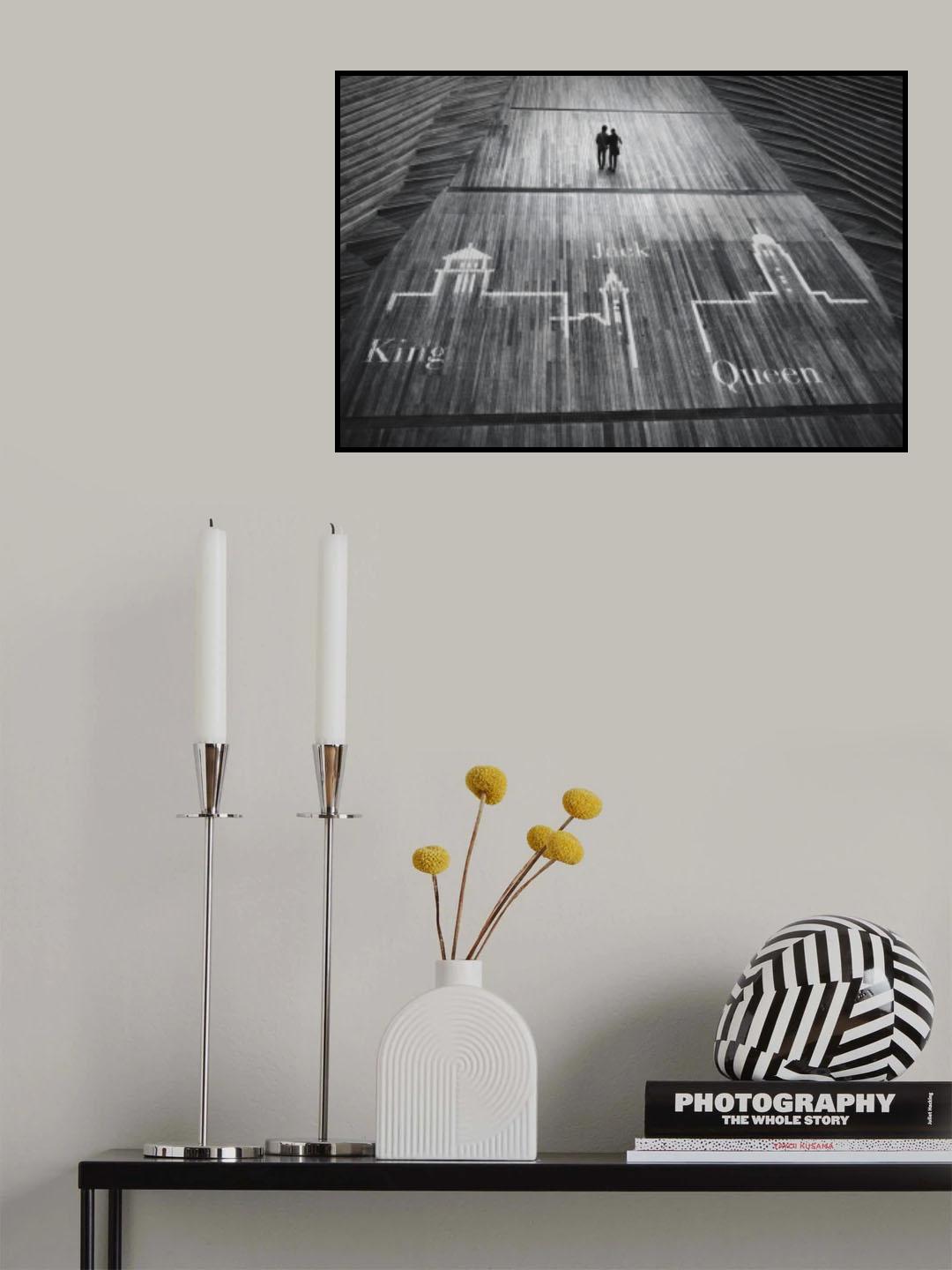King.Jack.Queen Poster och Canvastavla