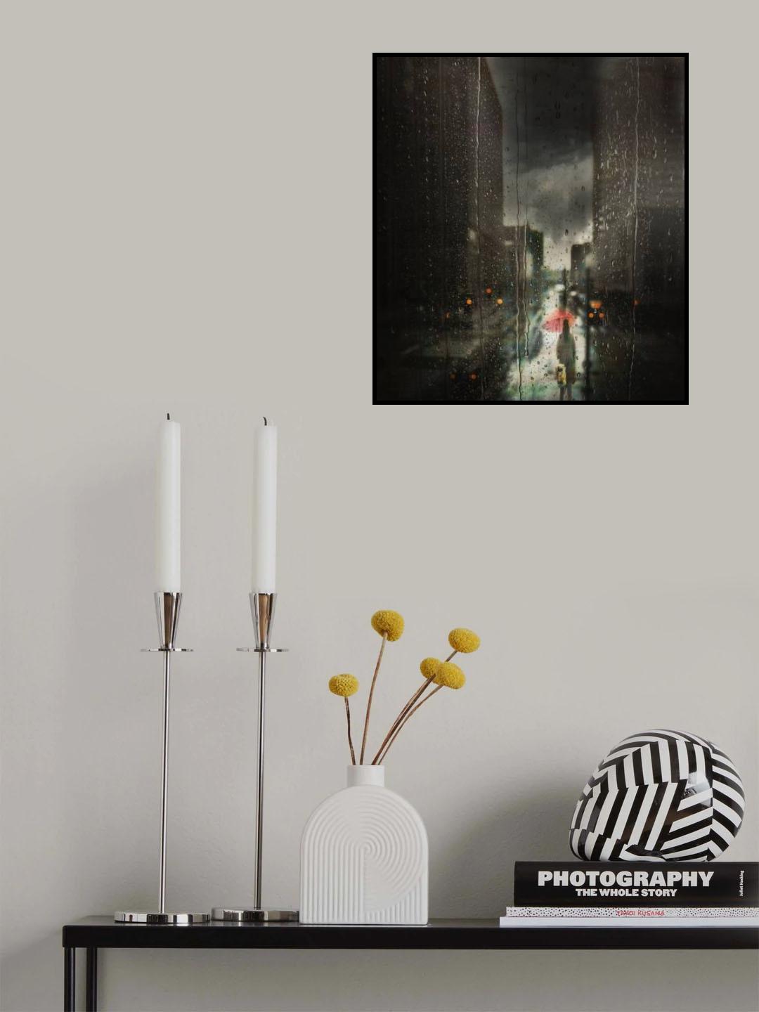 A rainy day Poster och Canvastavla