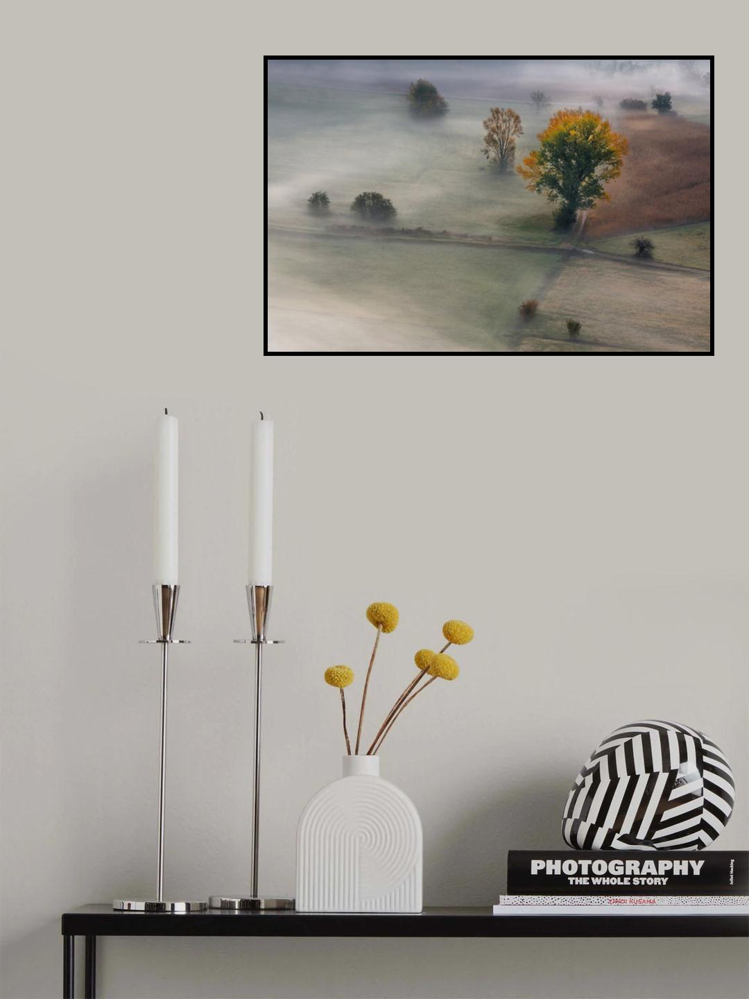 autumnal Meches Poster och Canvastavla