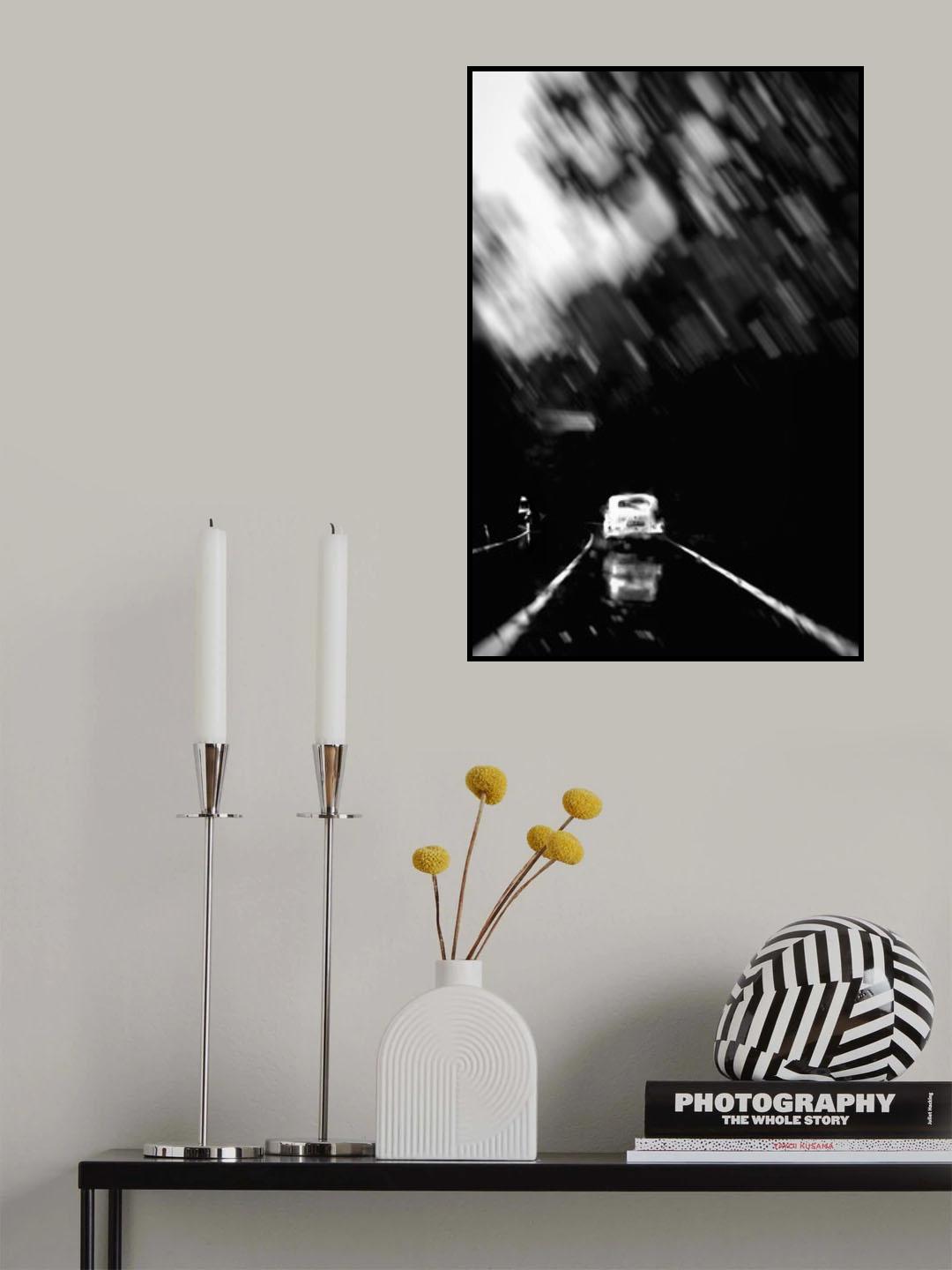 rain Poster och Canvastavla