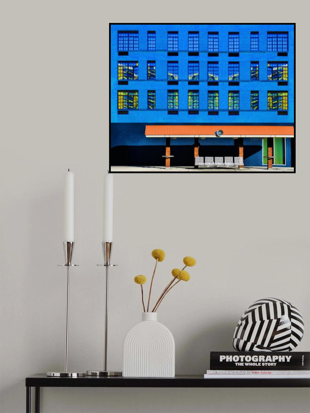 Urban textures - Los Angeles California Poster och Canvastavla