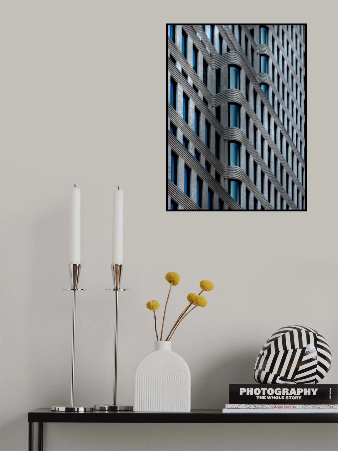 curvaceous facade Poster och Canvastavla