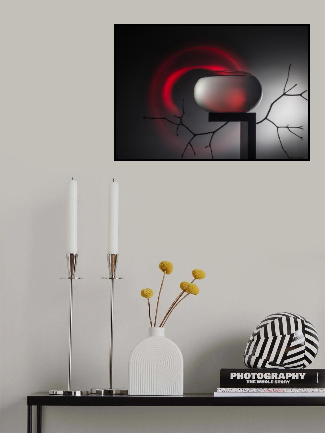 From the series "Experiments with glass" Poster och Canvastavla