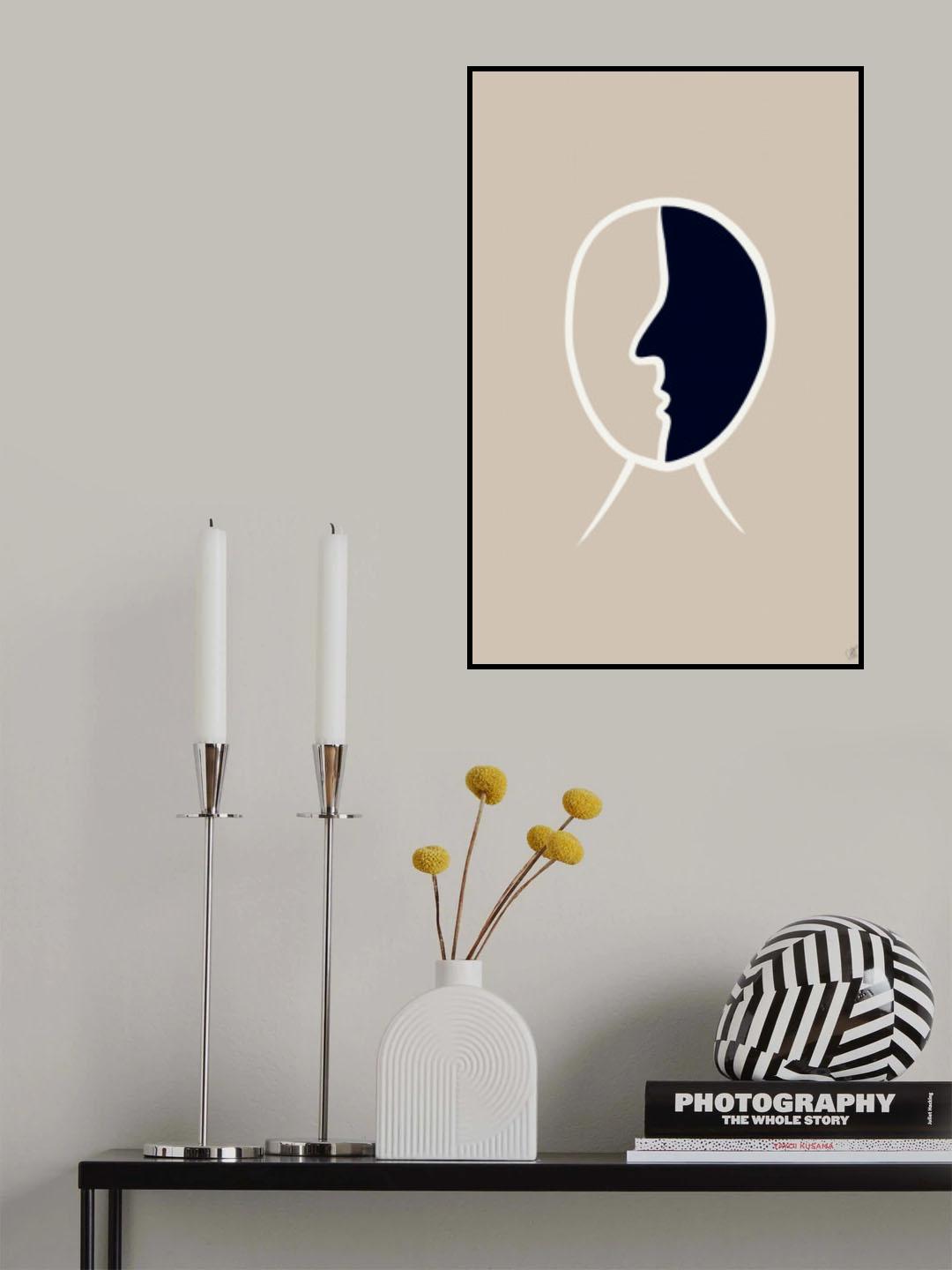 Man Poster och Canvastavla
