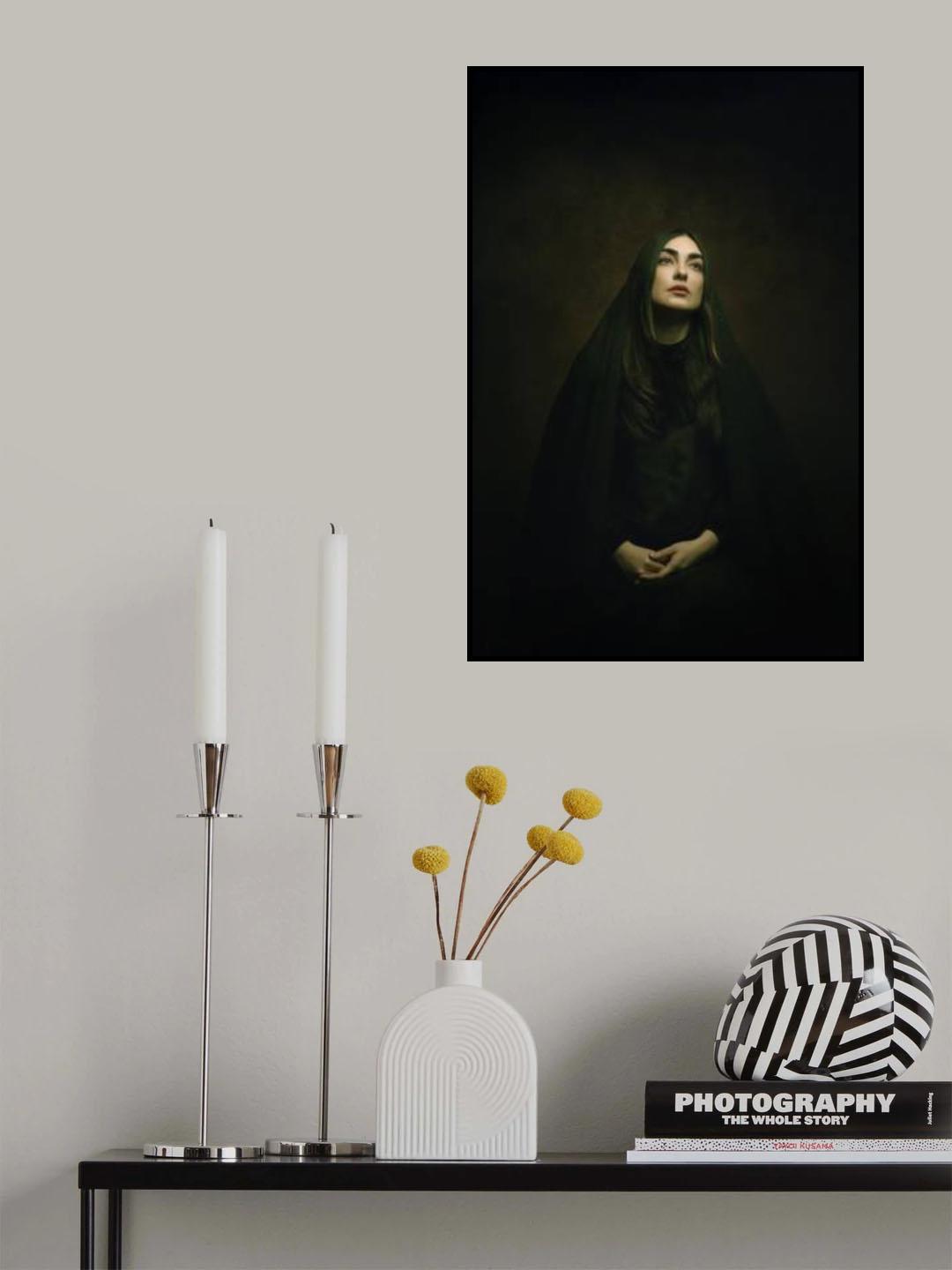 Persian Girl Poster och Canvastavla