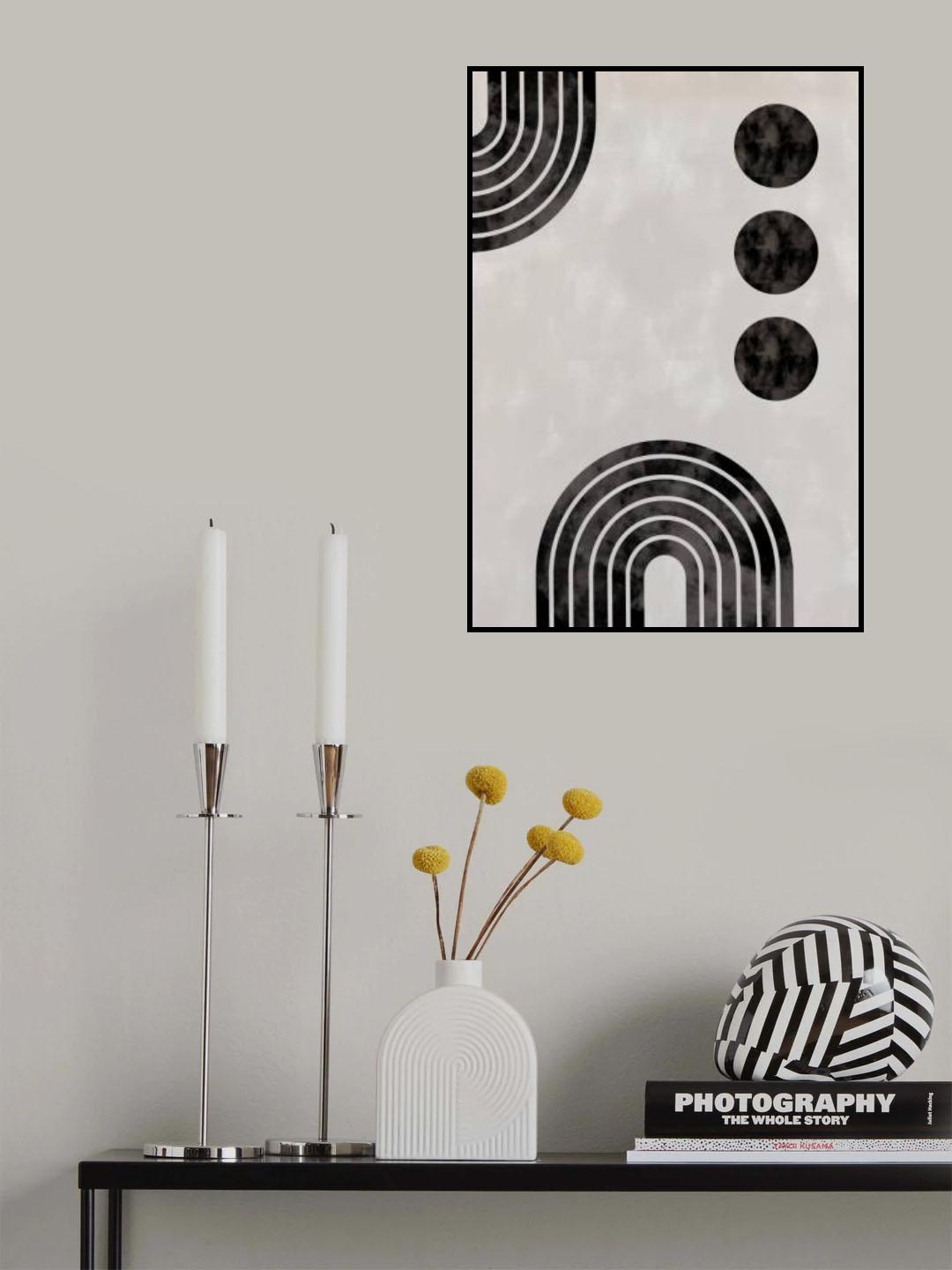 Arch_drops_001 Poster och Canvastavla