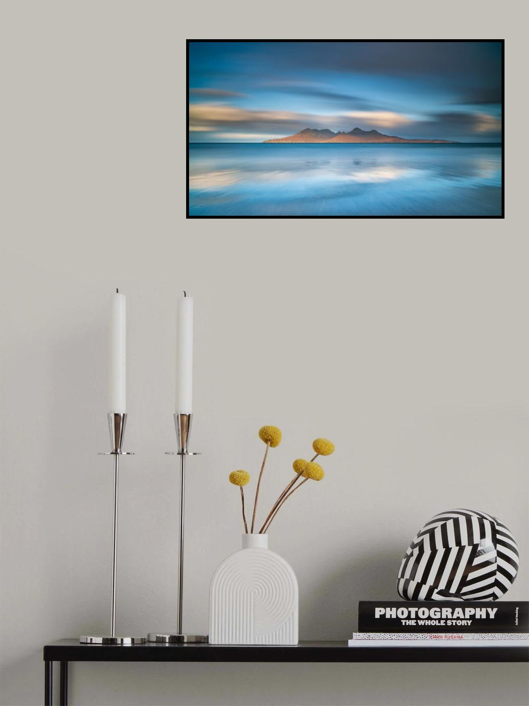 An epic sunrise in Eigg Poster och Canvastavla