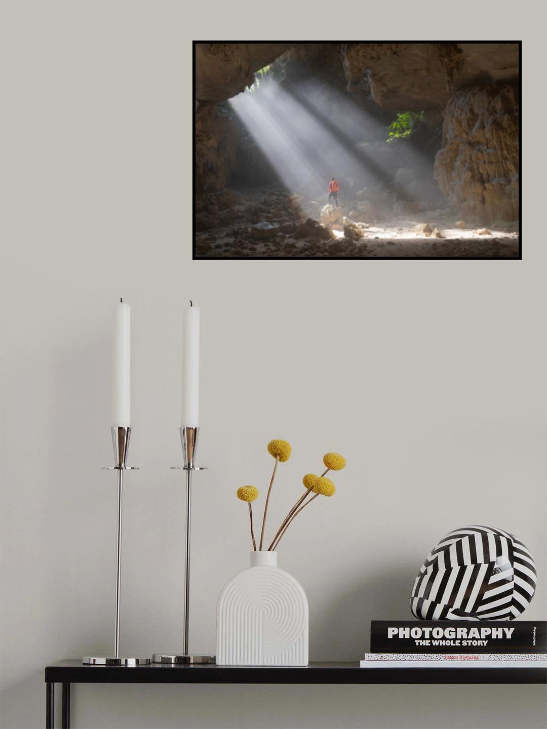 Bathing in sunlight Poster och Canvastavla