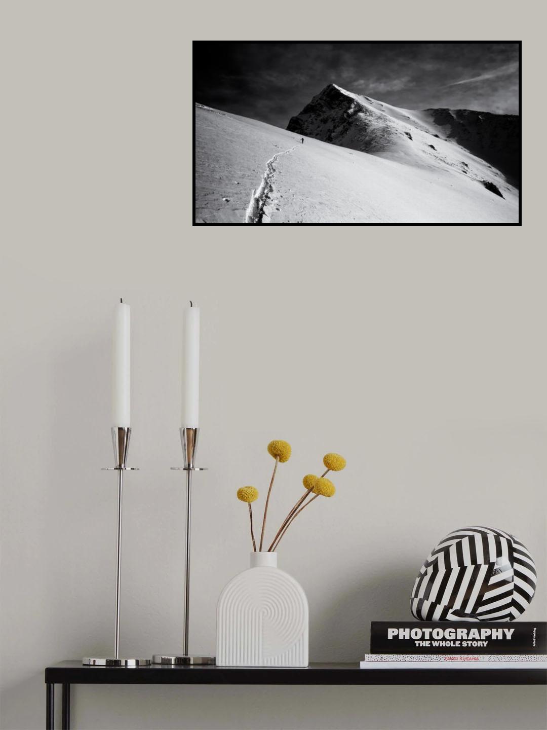 Lonely climber Poster och Canvastavla