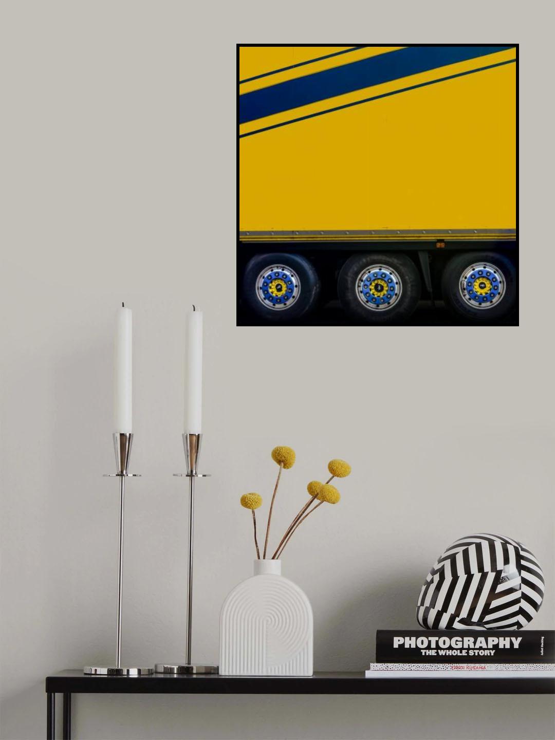 Truck Poster och Canvastavla