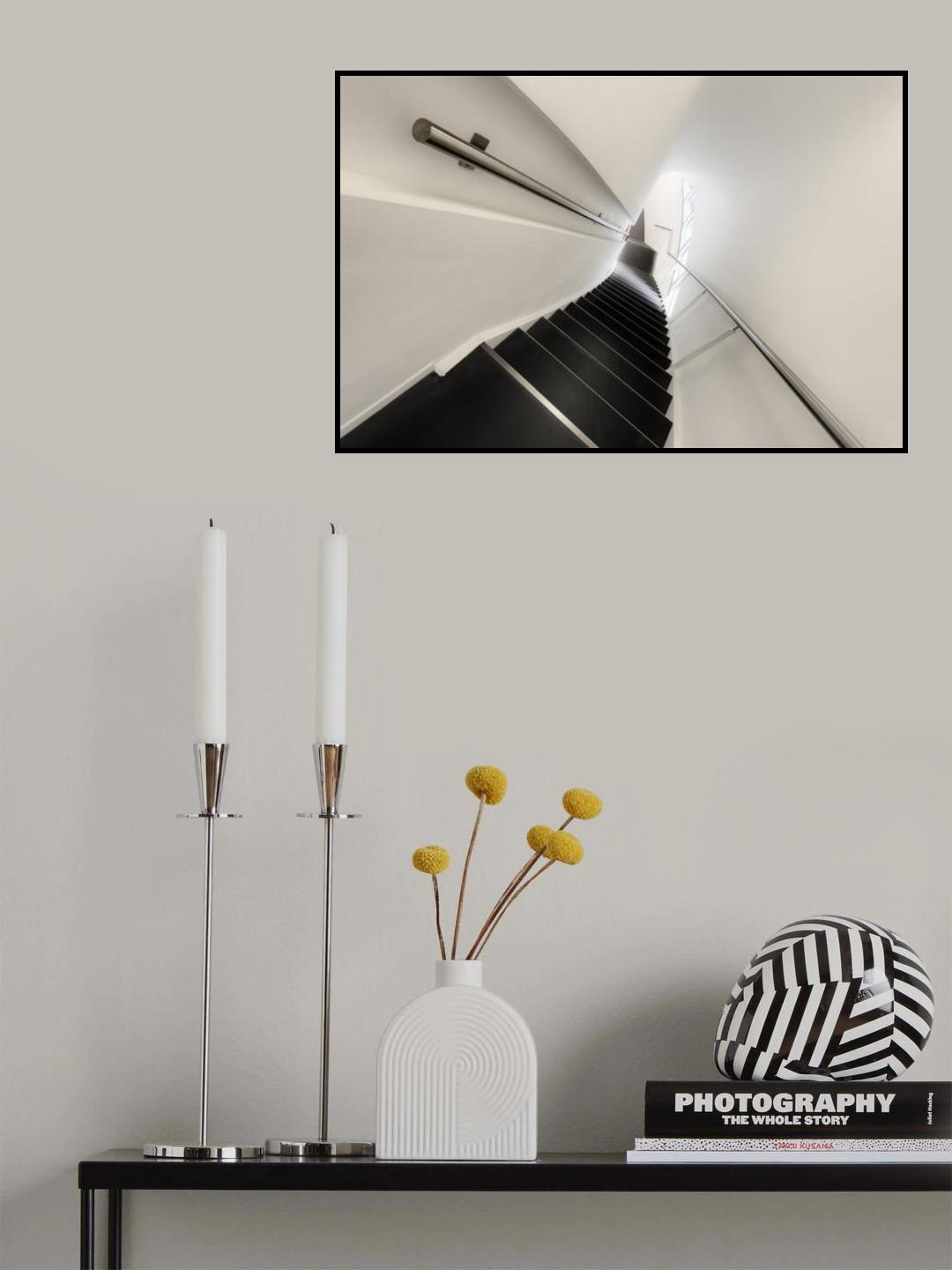 Downstairs Poster och Canvastavla