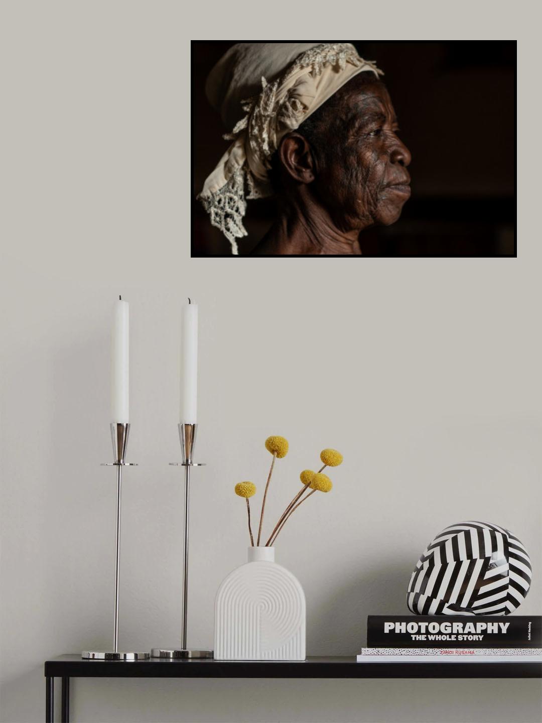African woman Poster och Canvastavla