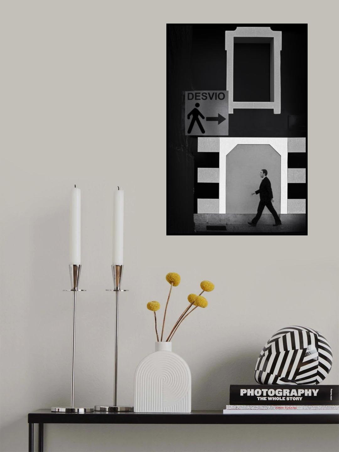 Altered Course Poster och Canvastavla