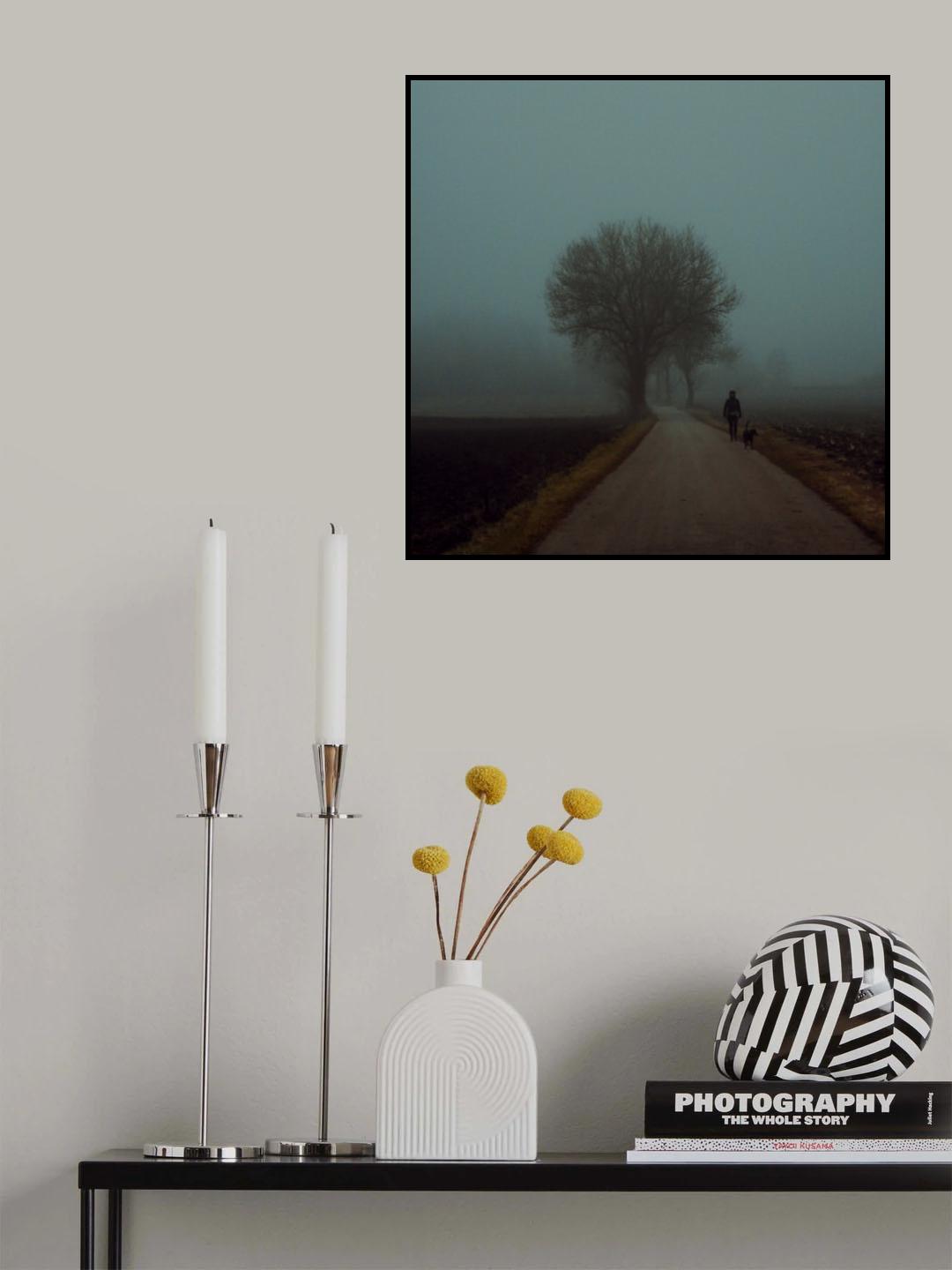 morning walk Poster och Canvastavla