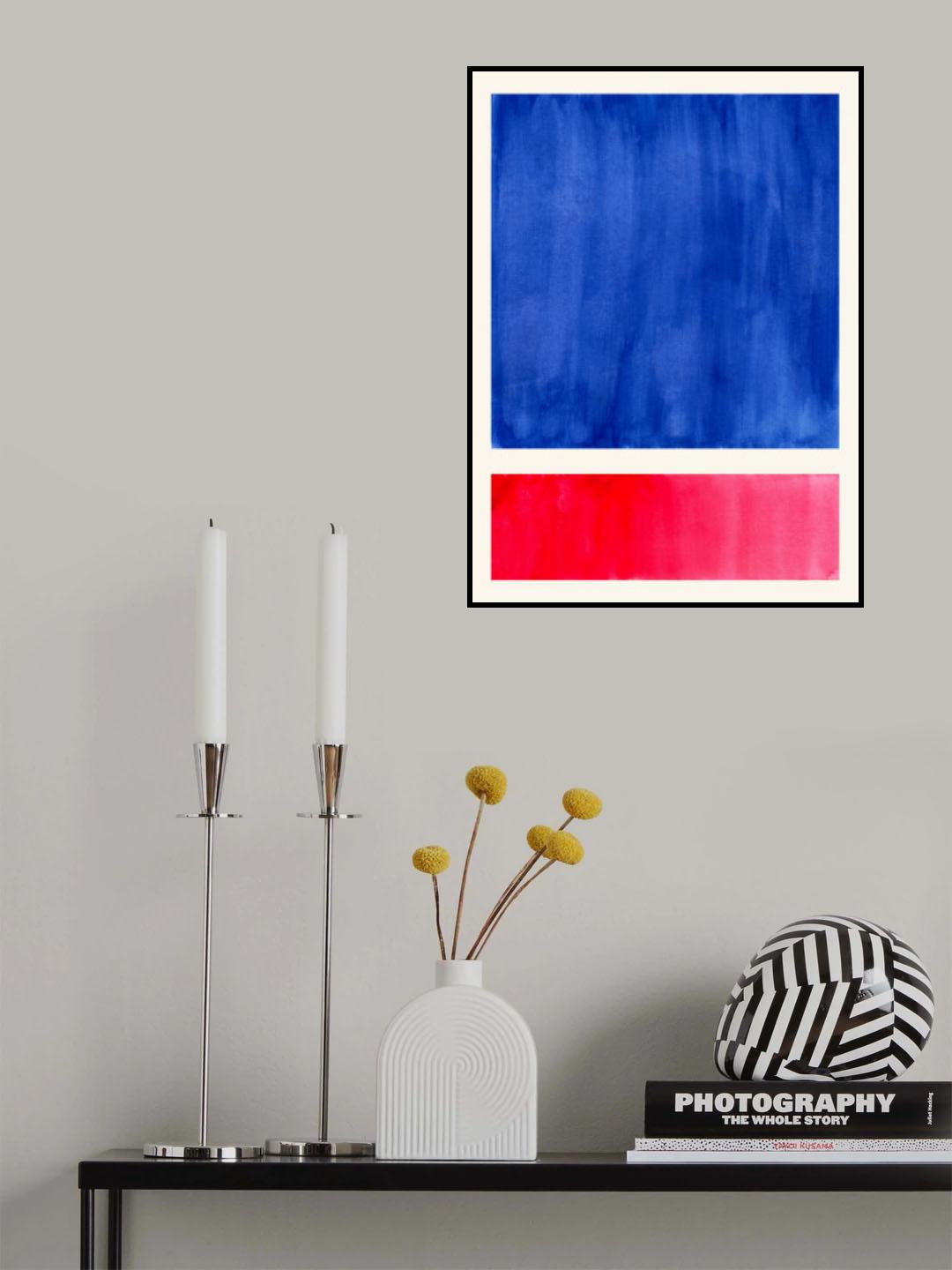 Colourfield 18 Poster och Canvastavla