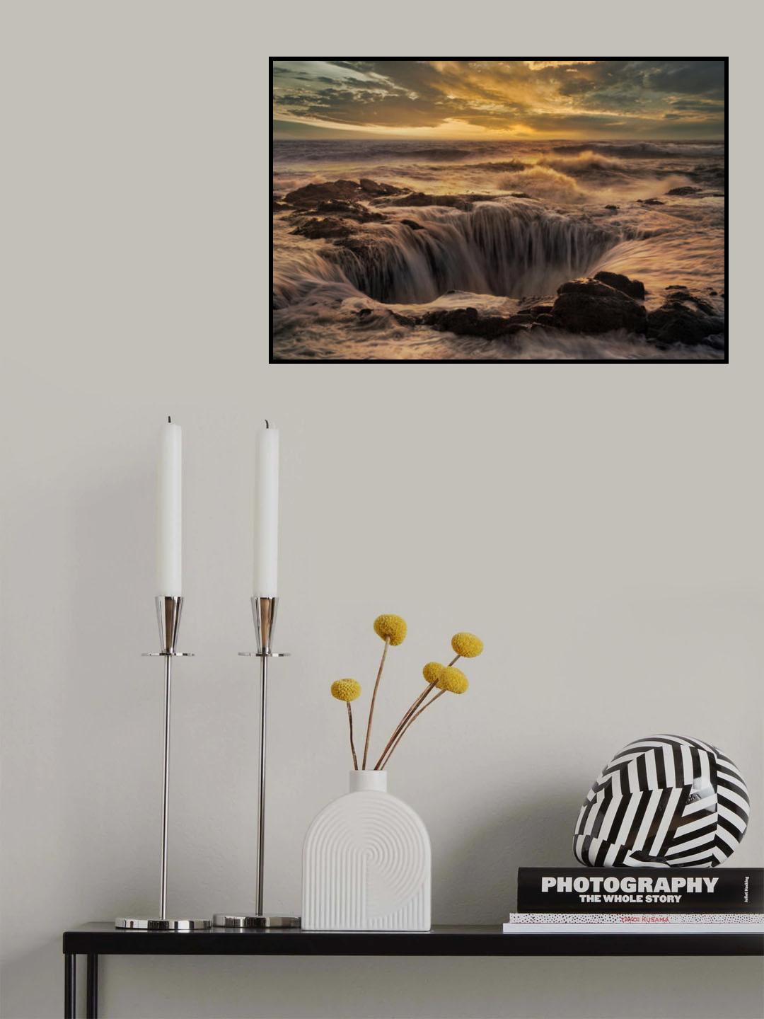 Thor's Well Poster och Canvastavla