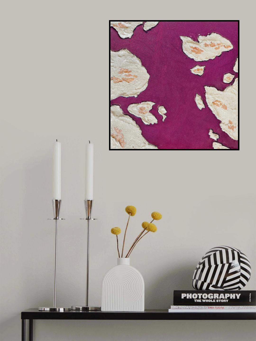 Aubergine Islands Poster och Canvastavla