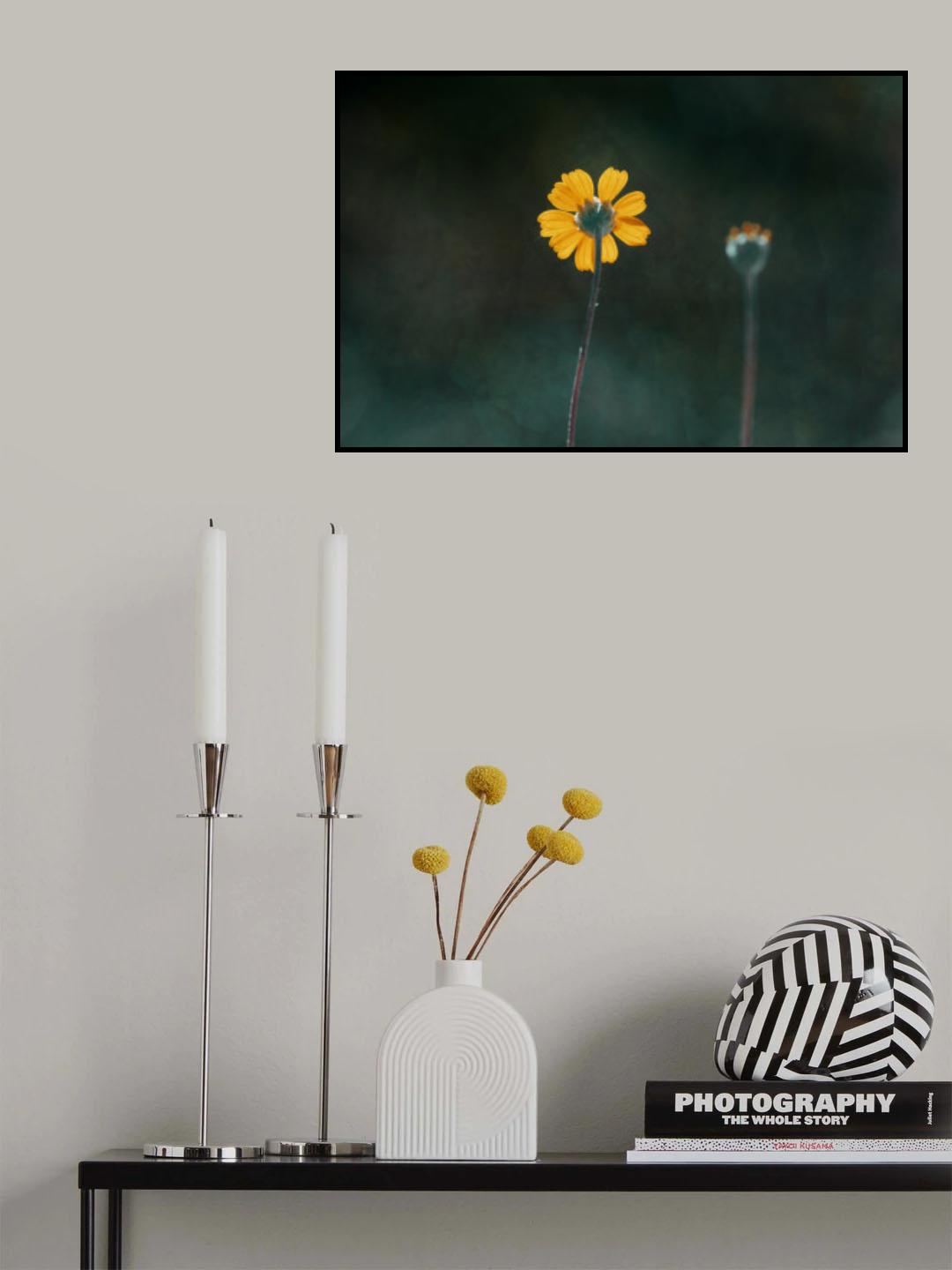 Flower Poster och Canvastavla