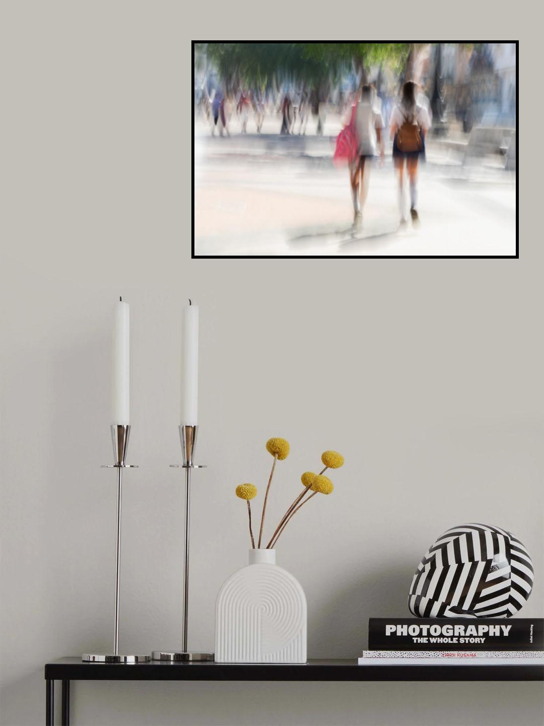on the promenade Poster och Canvastavla