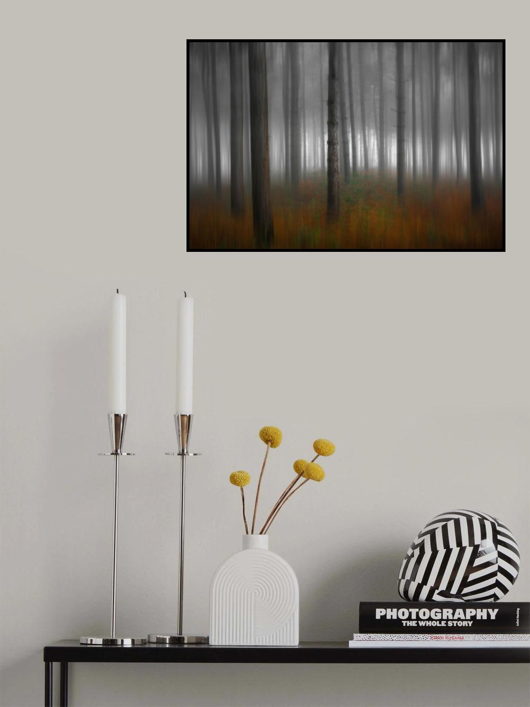 Forest colors... Poster och Canvastavla
