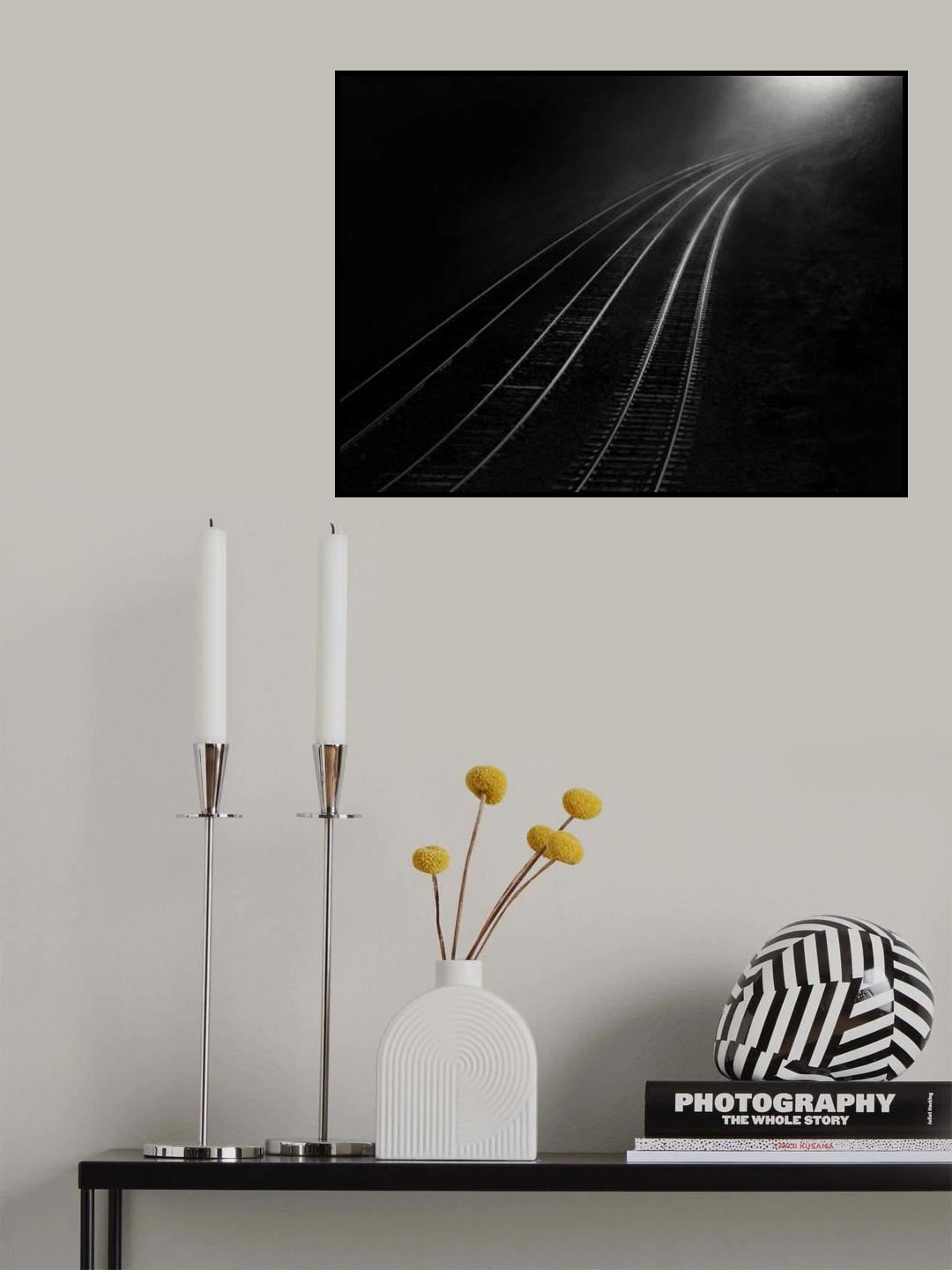 Railroad Poster och Canvastavla