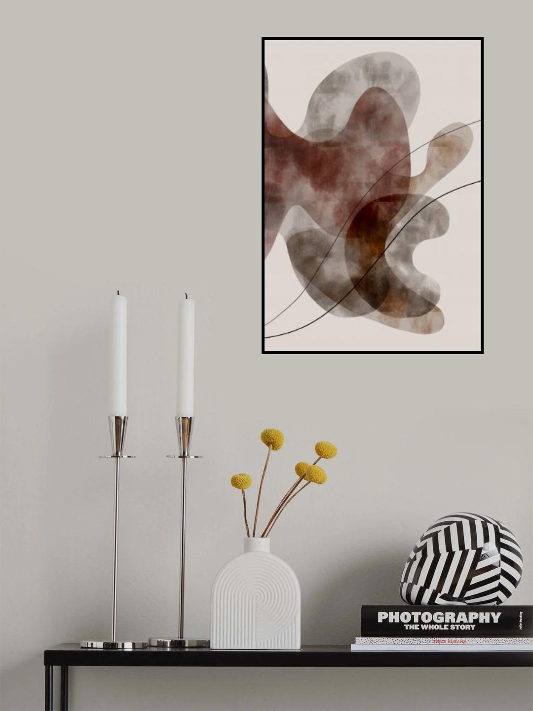 Red Seaweed Poster och Canvastavla