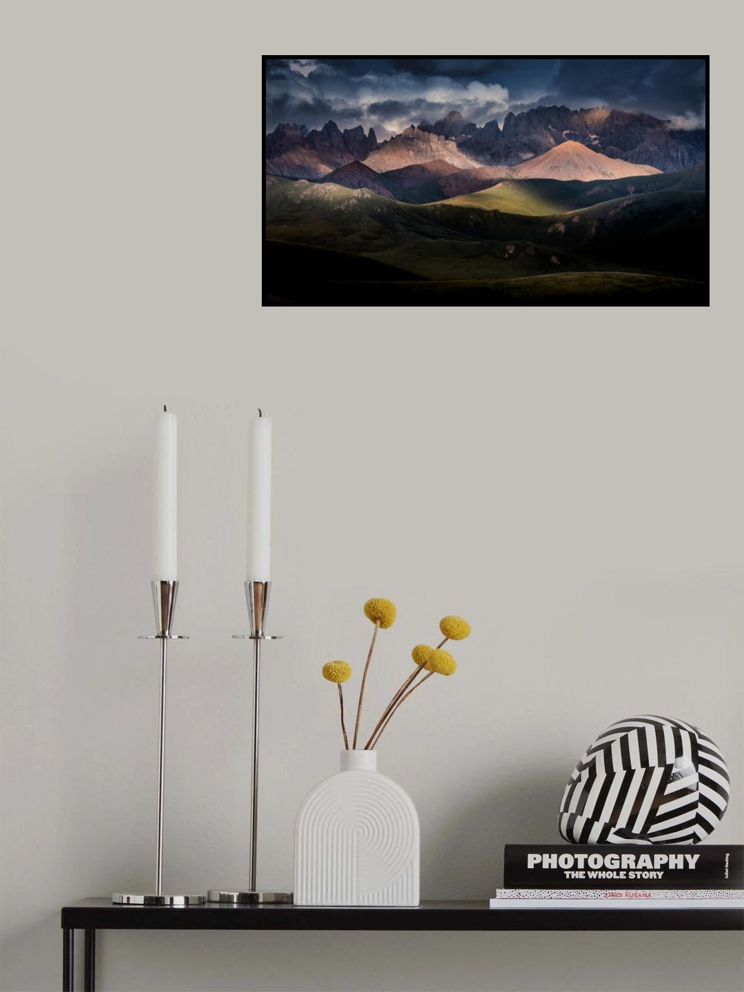Tibetan Kamiyama 《魔界圣光》 Poster och Canvastavla