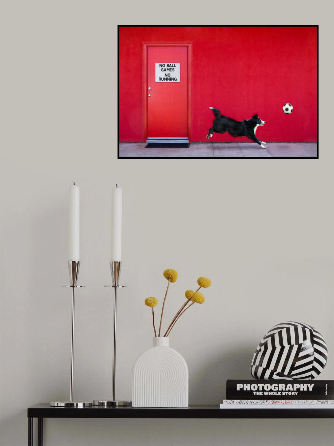Chasing the Ball Poster och Canvastavla