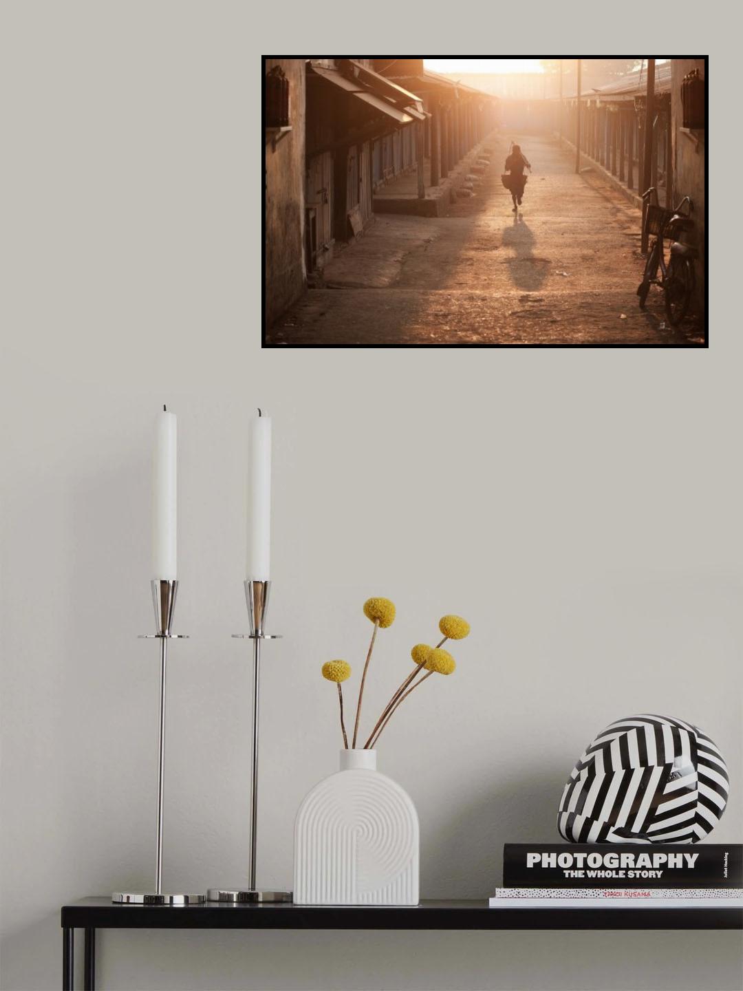 Dancing On Sunshine Poster och Canvastavla