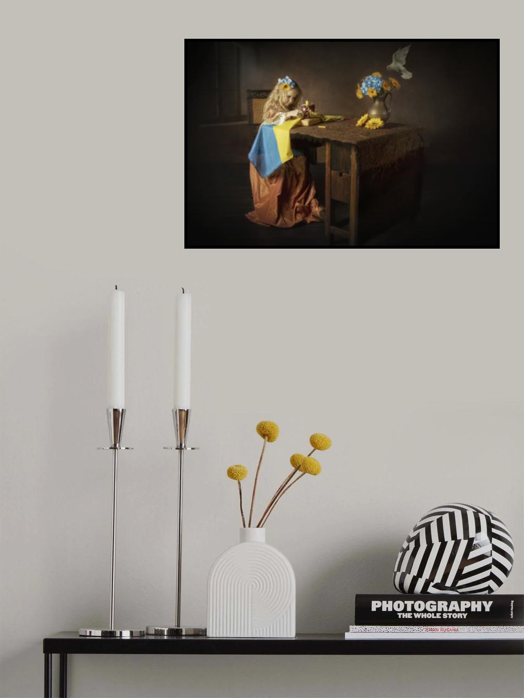 for the victims in the Ukraine Poster och Canvastavla
