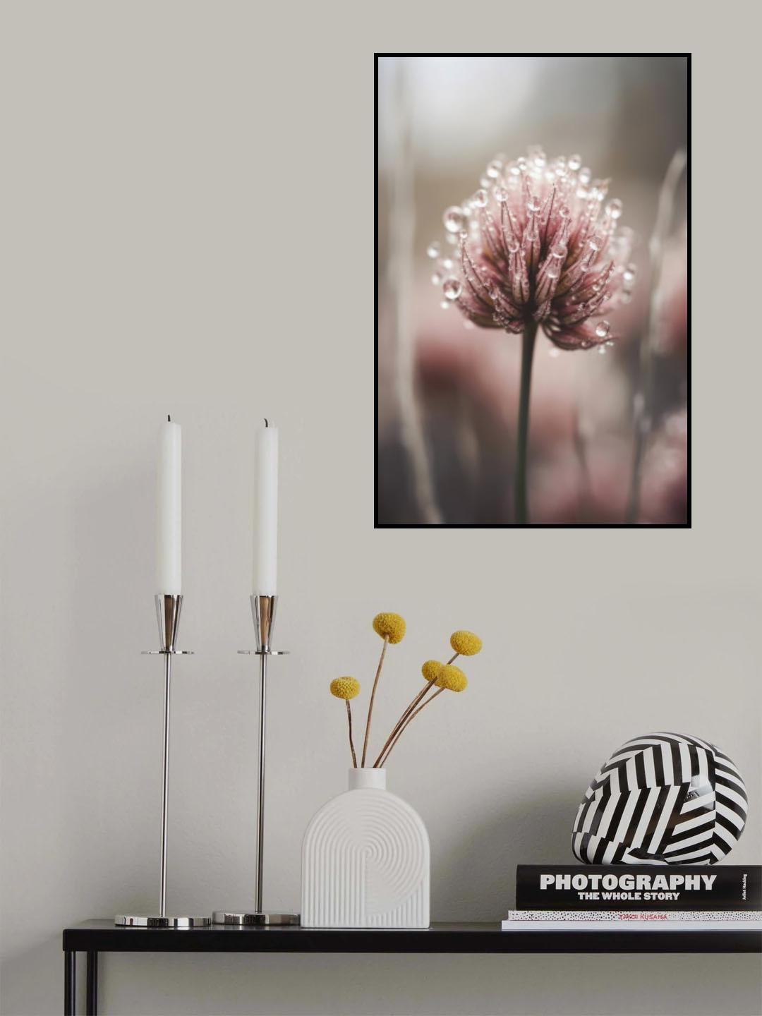 Pastel Nature Macro No 4 Poster och Canvastavla