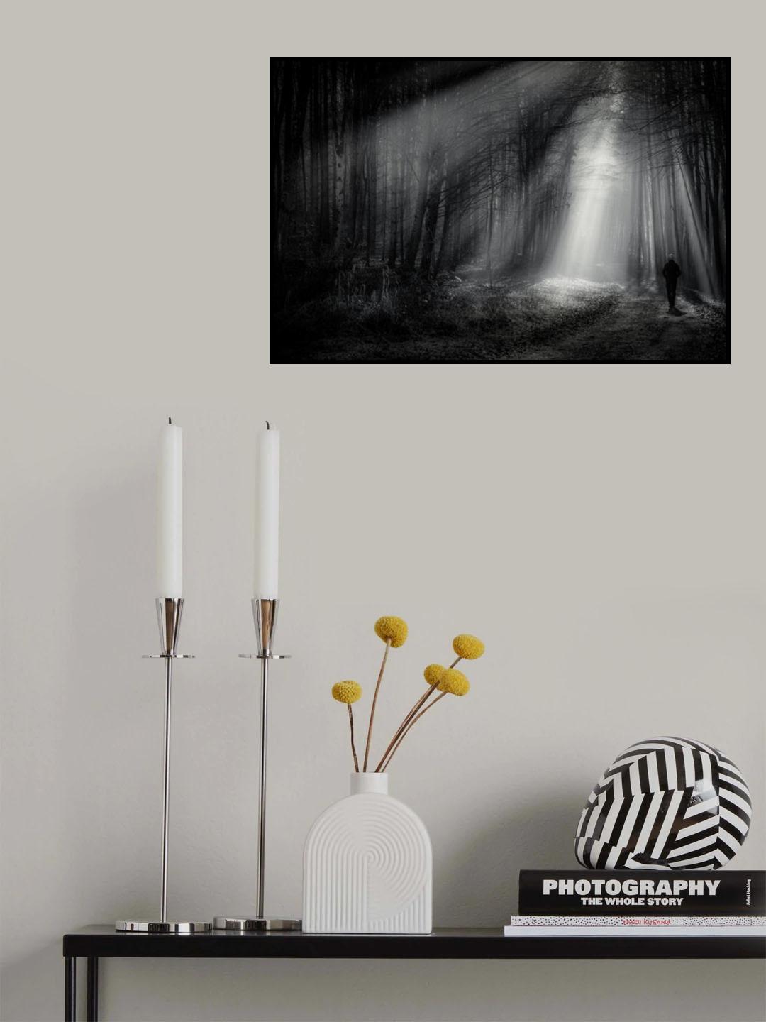 Walk at noon Poster och Canvastavla