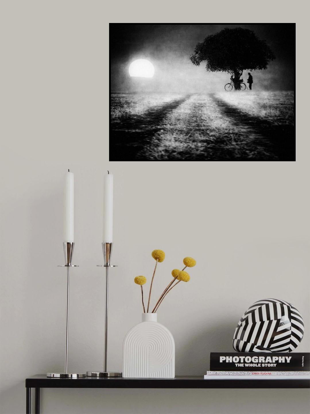 Somewhere on the Road Poster och Canvastavla