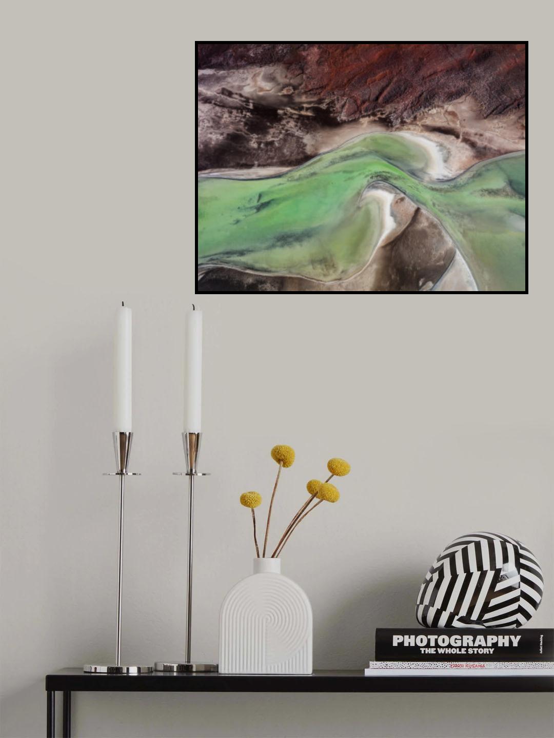 Green veil Poster och Canvastavla