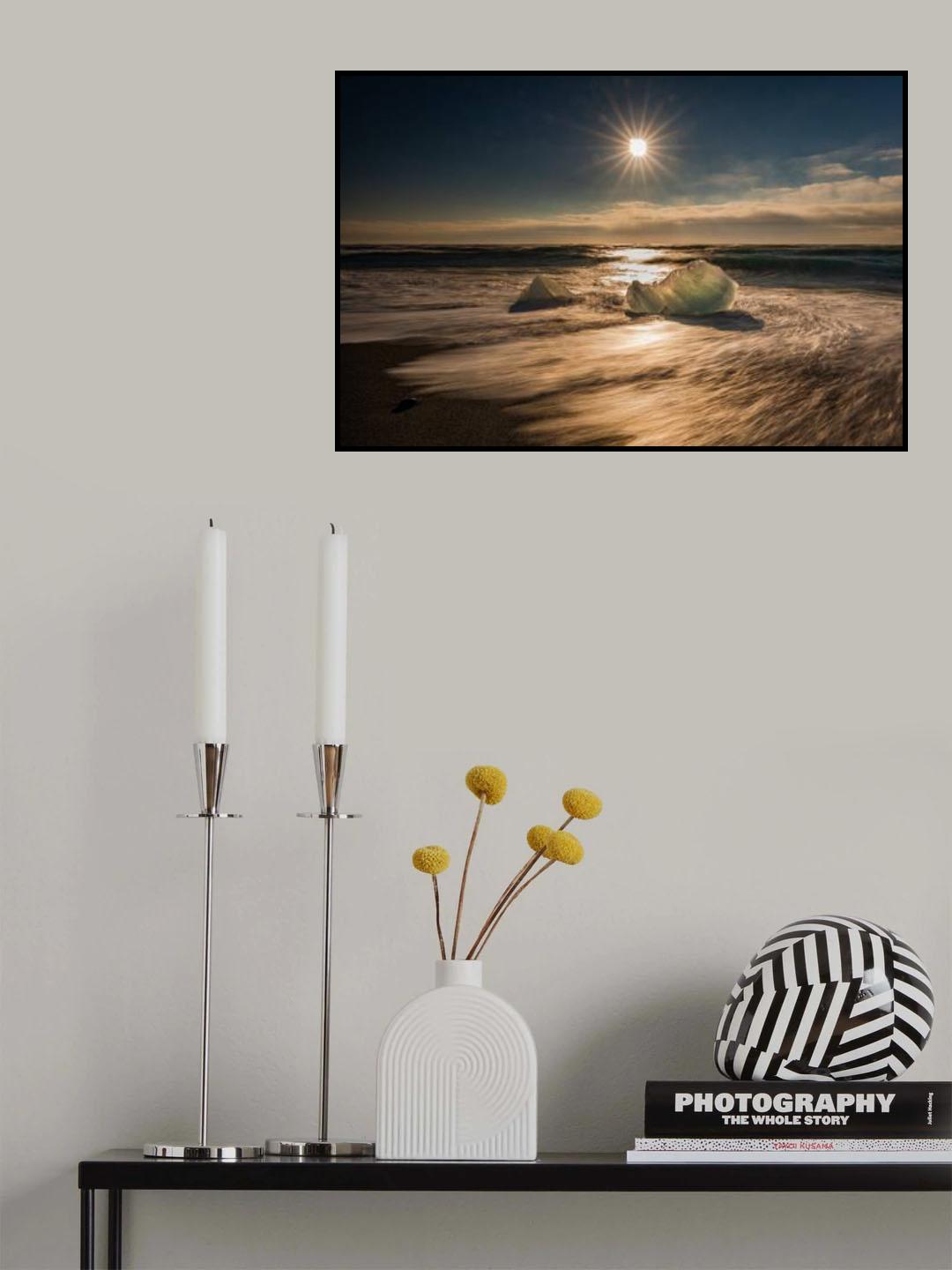 Diamond beach Poster och Canvastavla