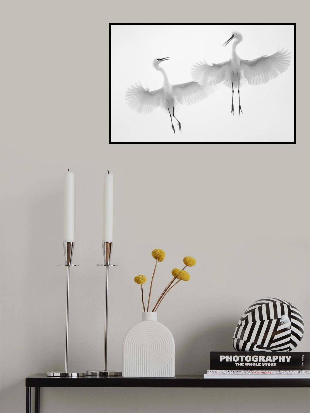 Dancers in the Sky Poster och Canvastavla
