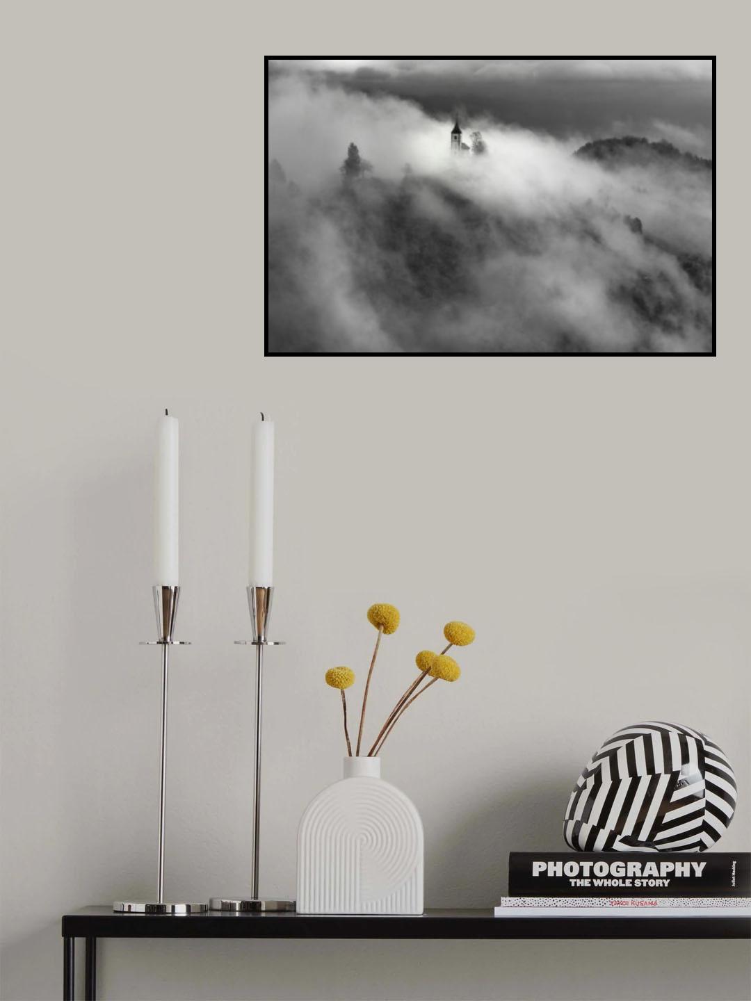 Fog Poster och Canvastavla