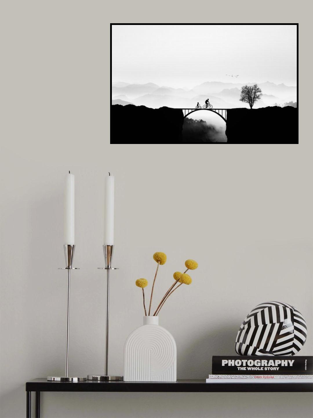 Bicycle ride Poster och Canvastavla
