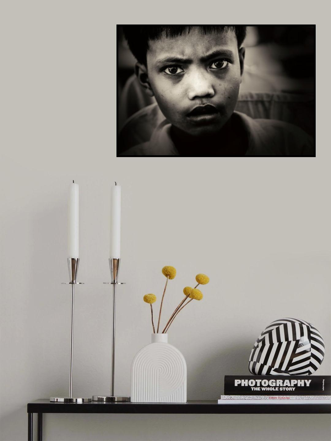 Volti della Cambogia Poster och Canvastavla