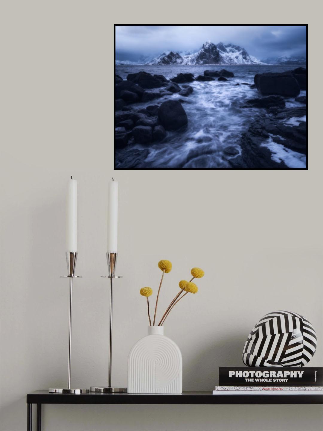 The Coast of Vareid Poster och Canvastavla