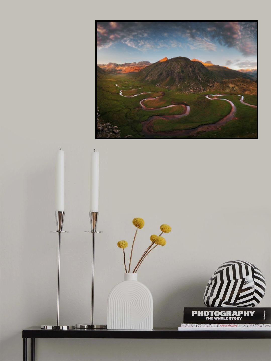 Aguas Tuertas Poster och Canvastavla