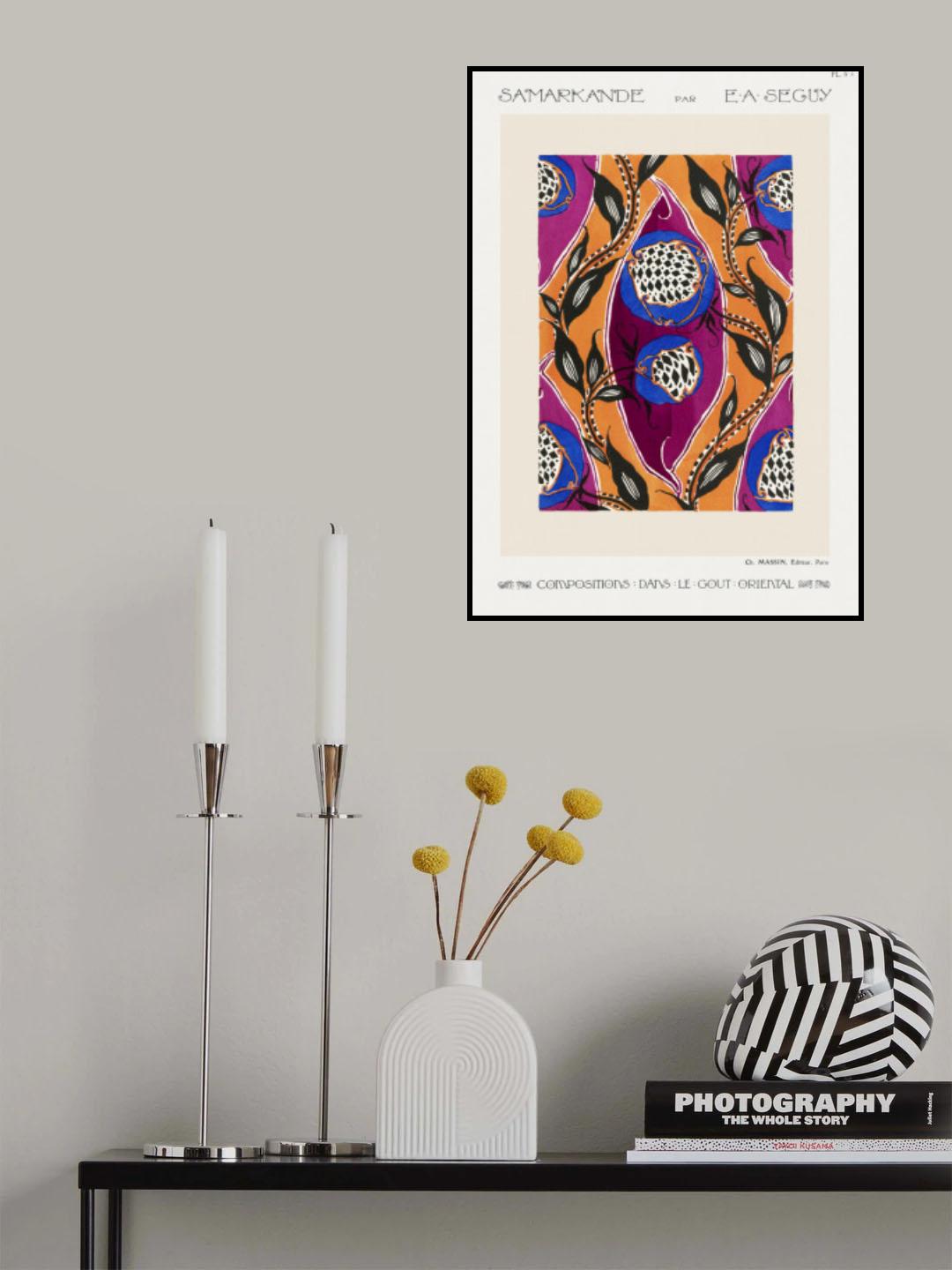 Samarkande 4 Poster och Canvastavla